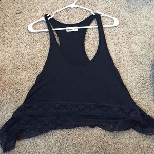 Navy blue tank top