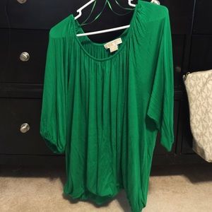 Michael Kors Green Top