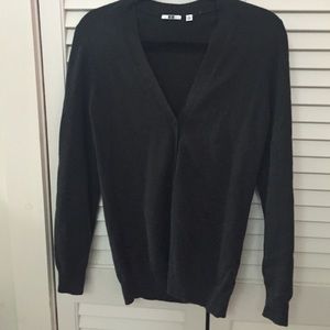 Forest green cardigan