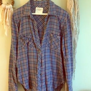Abercrombie & Fitch Flannel Button Down