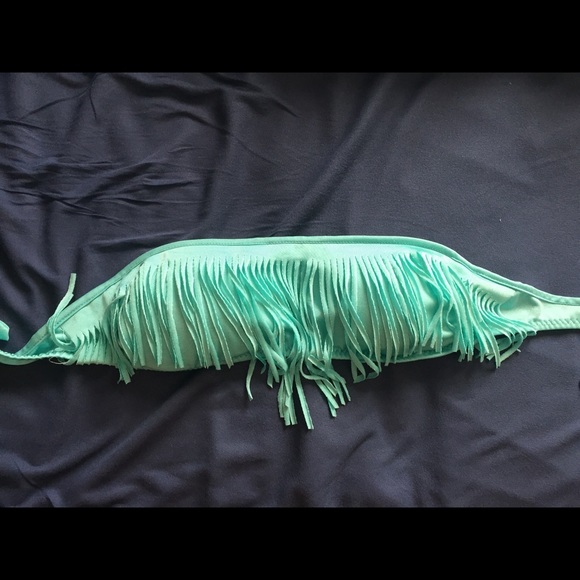 Light blue bikini top