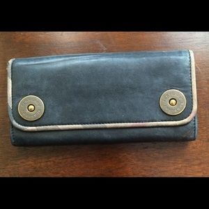 Burberry wallet, black leather