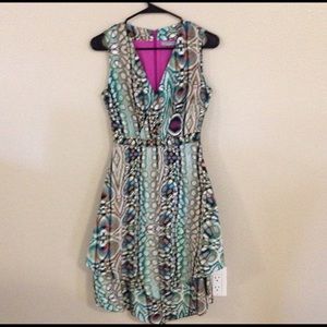 Marc New York peacock dress