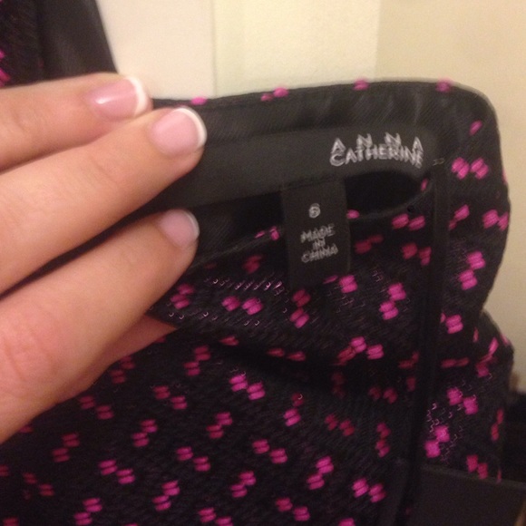 Halter top dress with pockets. NET leather accents - Picture 2 of 3