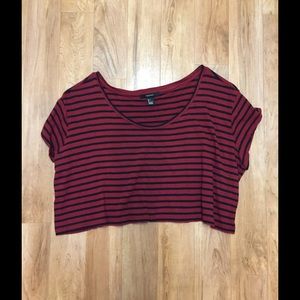 Striped Crop Top