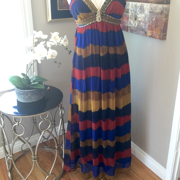 Full length summer dress. - Picture 2 of 3