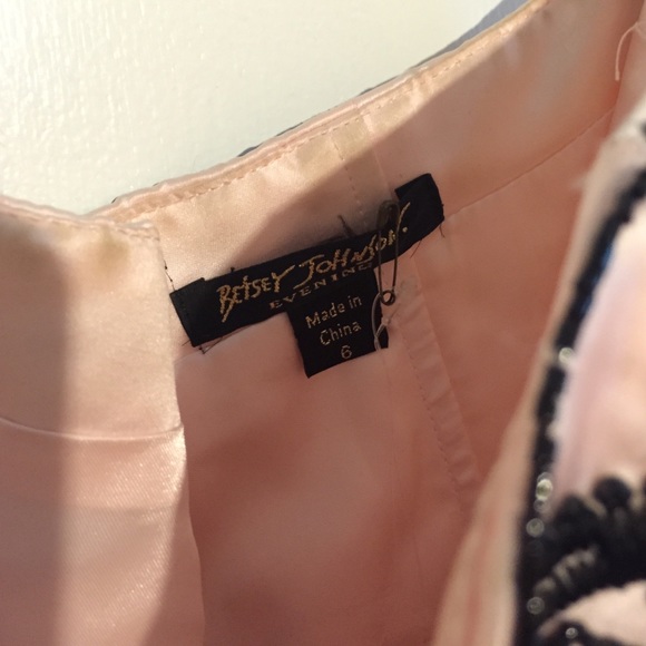 Betsey Johnson Evening Cocktail Dress Strapless - Picture 3 of 4