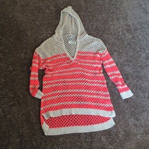 Pullover open-knit sweater!