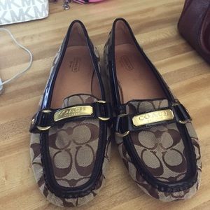 Coach flat shoes