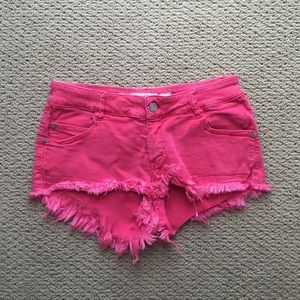 Brandy Melville Red Shorts 40