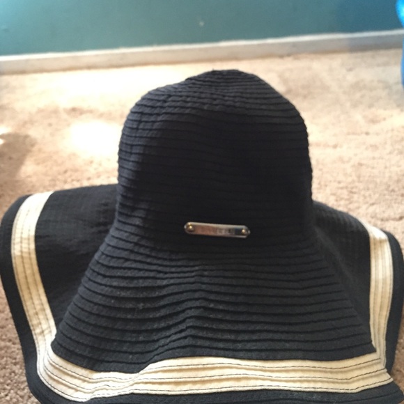 Lauren by Ralph Lauren Black Sunhat