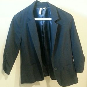 Frenchi Black fitted blazer