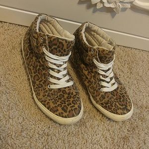 Cheetah Print Hi-Tops