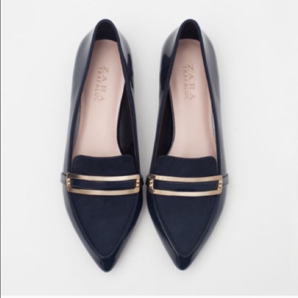 Zara Flats – navy blue. FINAL PRICE!