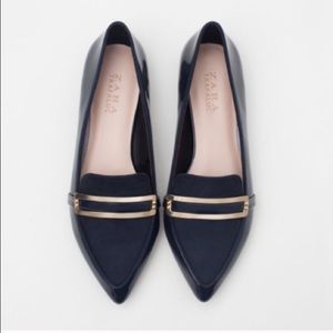 Zara Flats – navy blue. FINAL PRICE!