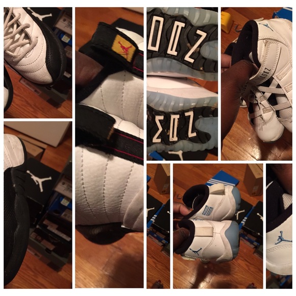 2 pairs of Jordan's