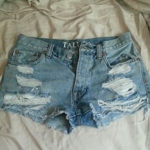 Talula denim shorts