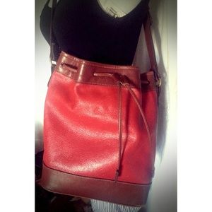 Vintage Coach Bucket Handbag