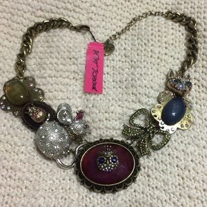 Betsey Johnson Woodland Forest Necklace