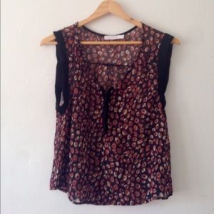 Lush animal print tank