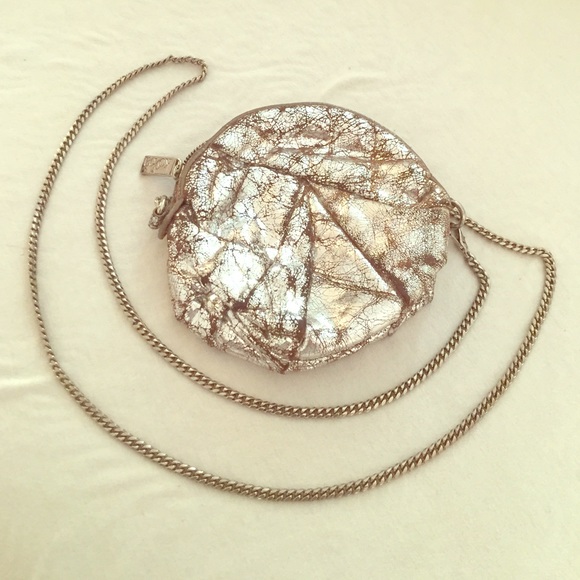 Kooba Silver Cross Body Bag