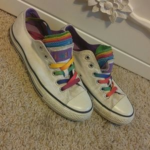 Rainbow Converse