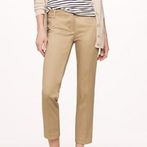 Khaki J Crew Pants