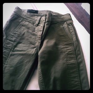 Military/ cargo inspired slim denim
