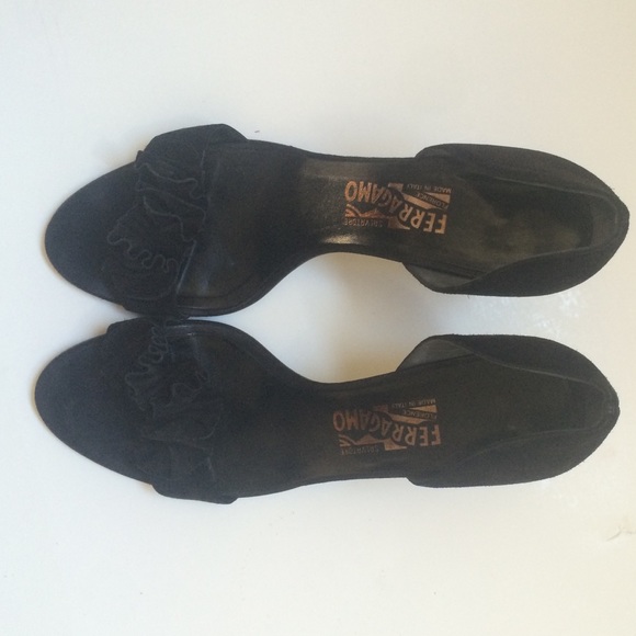 Ferragamo kitten heels