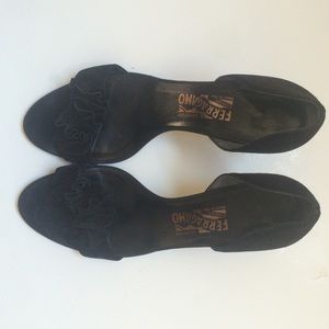 Ferragamo kitten heels