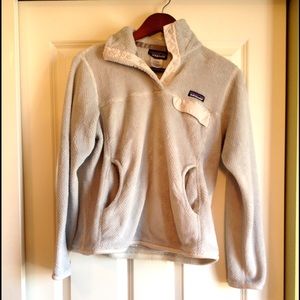 Grey Patagonia Snap-T Pullover