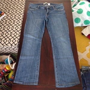 GAP jeans. Curvy low rise. 8 regular.