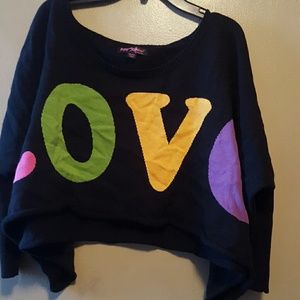 Besty Johnson  cropped  sweater