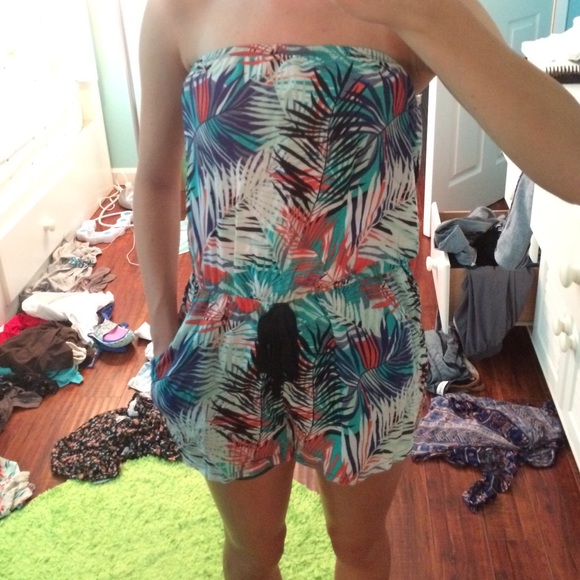 Charlotte Russe Strapless Romper