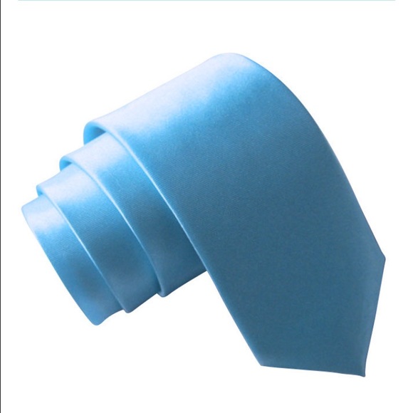 Baby blue Casual Party Tie