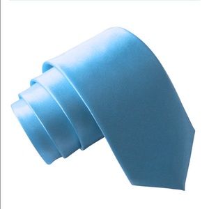 Baby blue Casual Party Tie