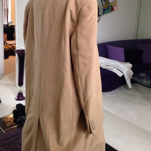 Men's cashmere blend coat - Picture 2 of 2