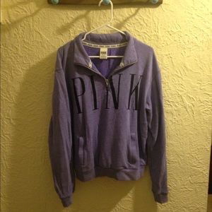 PINK Victoria's Secret quarter zip