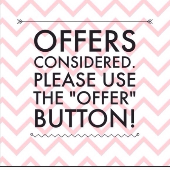 Open to any reasonable offers!!