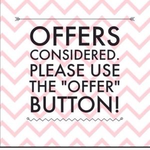 Open to any reasonable offers!!