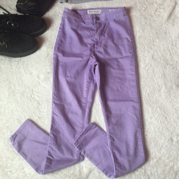 Lavender high waisted jeans