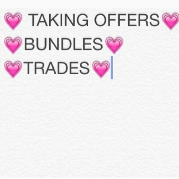 trades , bundles , taking offers