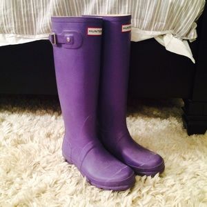 Purple Hunter Rainboots
