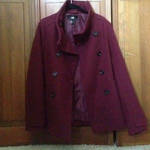 H&M Peacoat