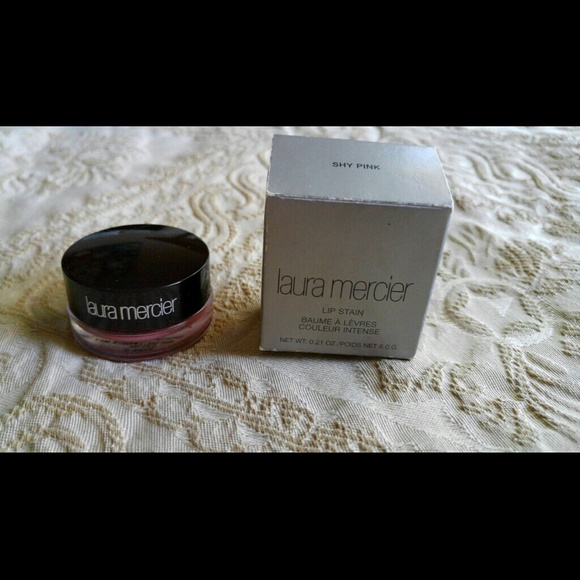 Laura Mercier lip stain in "Shy Pink"