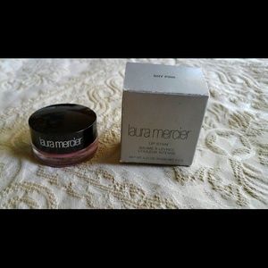 Laura Mercier lip stain in "Shy Pink"