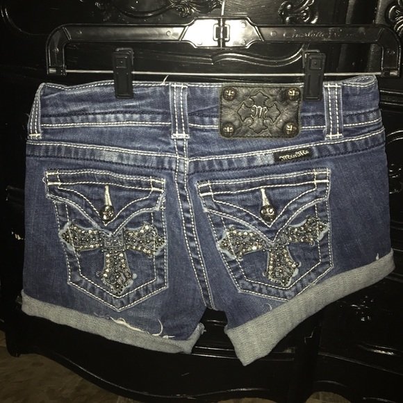 Miss Me Blue jean shorts