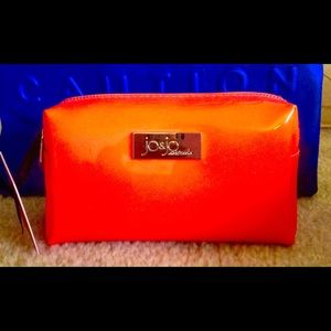 🍊orange Neon Make up bag!!