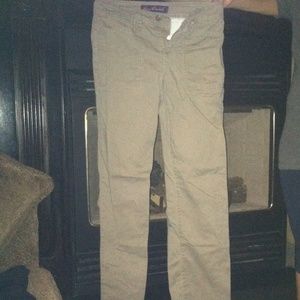 Tan cotton pants