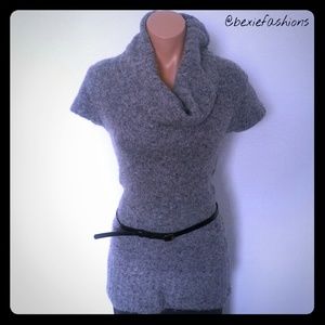 *REDUCED* GRAY XHILARATION COWLNECK SWEATER TOP